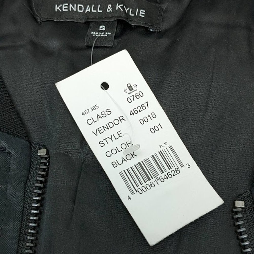 Kendall & Kylie Wild at Heart TIGER Satin Bomber Varsity Jacket PacSun NEW - NWT - Picture 9 of 15